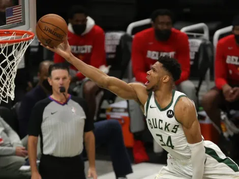 Giannis Antetokounmpo hace historia con Bucks en los Playoffs de la NBA