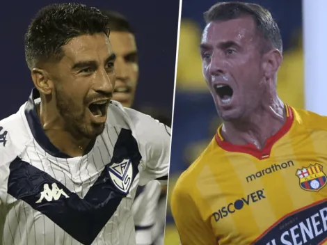 Vélez Sarsfield le ganó 1-0 a Barcelona SC por la IDA de los octavos de final de la Copa Libertadores