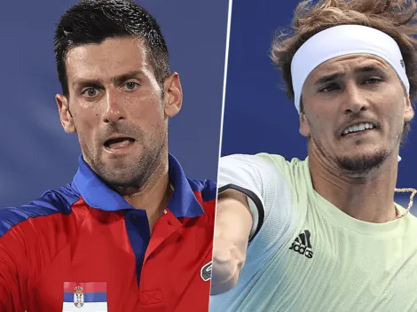 Qué canal transmite Novak Djokovic vs. Alexander Zverev por los Juegos Olímpicos Tokio 2020
