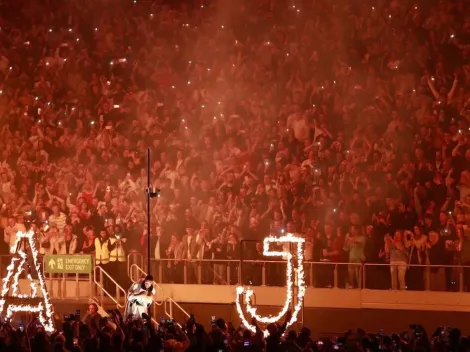 ¡Épico! Anthony Joshua subió al ring con la canción de Rocky IV