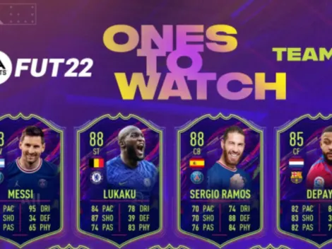 FIFA 22 revela al Equipo 2 de Ones To Watch, con Messi y De Paul
