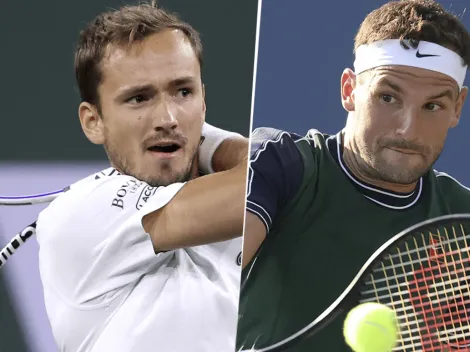 Dónde mirar Daniil Medvedev vs. Grigor Dimitrov | Día, hora y TV para ver el duelo EN VIVO por el Masters 1000 de Indian Wells