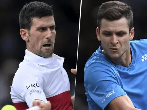 Novak Djokovic vs. Hubert Hurkacz EN VIVO ONLINE por el Masters 1000 de París: Fecha, horario y canales de TV