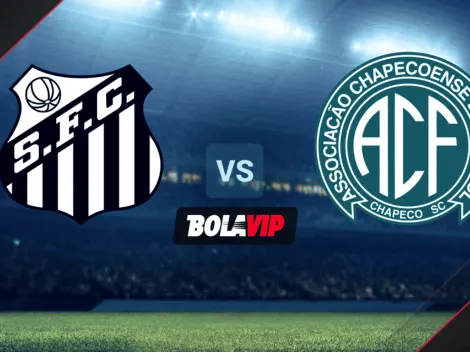 Santos vs. Chapecoense por el Brasileirao 2021