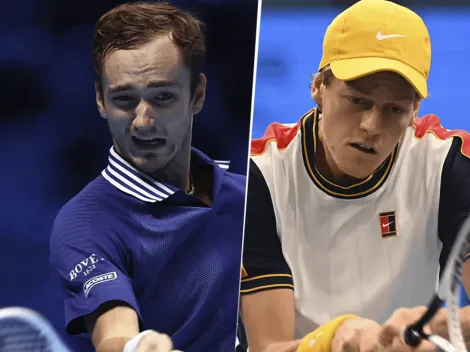 Daniil Medvedev vs. Jannik Sinner: Hora y TV para mirar HOY EN VIVO ONLINE el choque por el ATP Finals