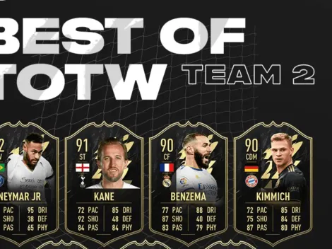 FIFA 22: EA Sports lanza el Equipo 2 de Best of TOTW