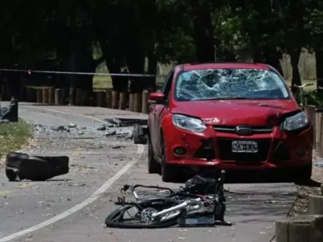 Chocó a un grupo de deportistas, mató a una ciclista y huyó