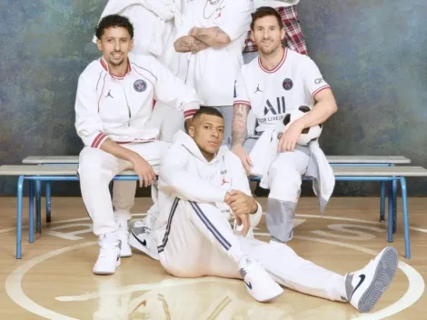 Por qué tapan los pies de Messi en presentación del nuevo uniforme de PSG