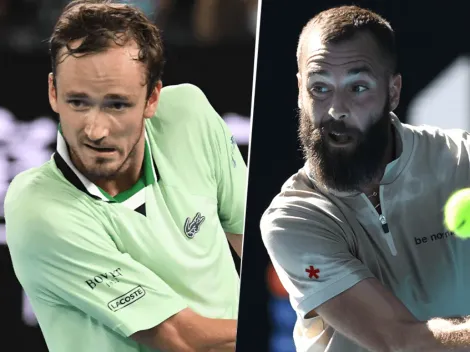 Daniil Medvedev vs. Benoit Paire por el ATP 500 de Acapulco: Día, hora y TV para mirar EN VIVO el partido