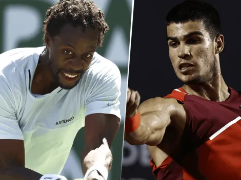 Gael Monfils vs. Carlos Alcaraz por el Masters 1000 de Indian Wells: Día, horario y canales de TV para ver EN VIVO el partido