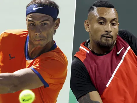 Rafael Nadal vs. Nick Kyrgios EN VIVO por el Masters 1000 de Indian Wells: Día, horario y canales de TV