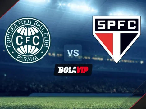 Ver EN VIVO y ONLINE Coritiba vs. Sao Paulo por el Brasileirao 2022