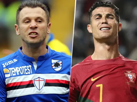 ¿Quién es Antonio Cassano y qué dijo de Cristiano Ronaldo?