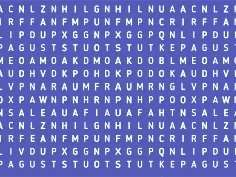 SOLO EL 1.8% PUDO: encuentra la palabra AVE en 5 segundos