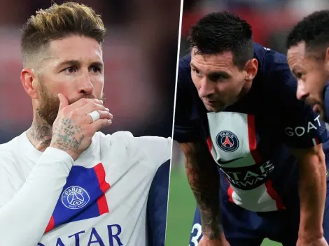 Ramos, en camino contrario al de Messi y Neymar