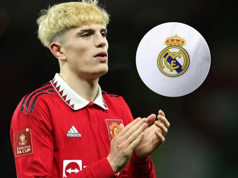 ¿Empezaron las gestiones? Ven a Garnacho en el Madrid