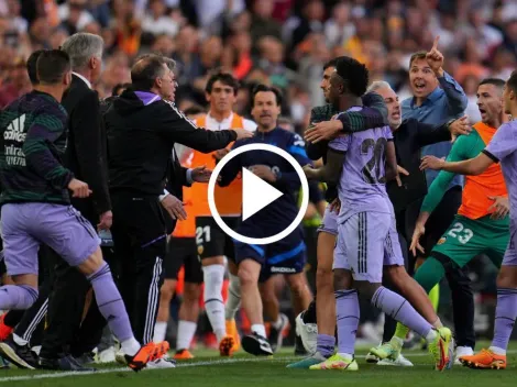 Escándalo entre Vinícius y la afición del Valencia