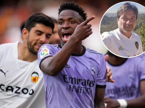 Enrique Arce, reconocido hincha de Valencia, se refirió al Caso Vinícius