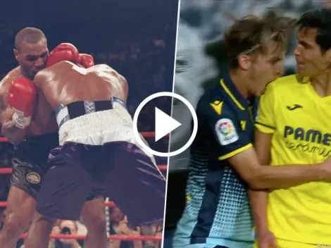 VIDEO | A lo Suárez y Tyson: mordisco en LaLiga