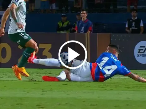 VIDEO | La brutal patada que dejó a Cerro Porteño con uno menos en el arranque