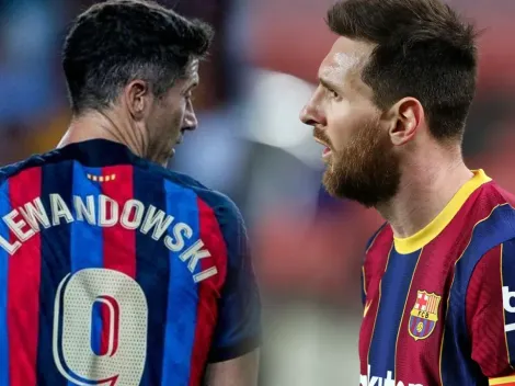 Messi podría regresar al Barcelona luego de reunirse con Lewandowski en París
