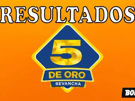 Resultados en el 5 de Oro del domingo 28 de mayo 2023
