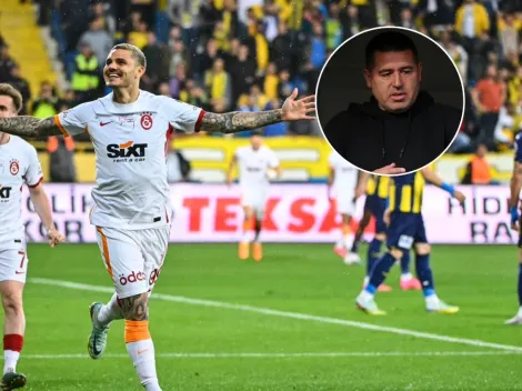 Con dedicatoria a Román, Icardi marcó y salió campeón con Galatasaray