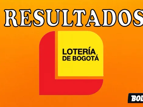 Resultados de la Lotería de Bogotá de AYER, jueves 1 de junio 2023