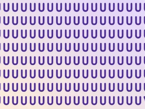 Solo para SUPERDOTADOS: encuentra la letra "V" en 30 segundos