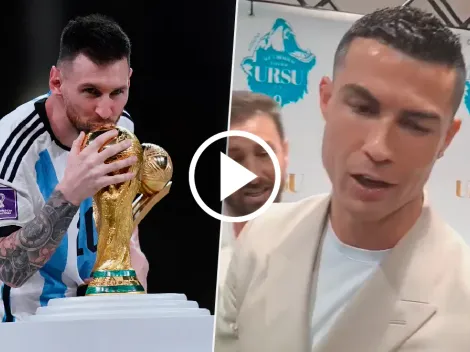 VIDEO | La fría respuesta de CR7 sobre el futuro de Messi