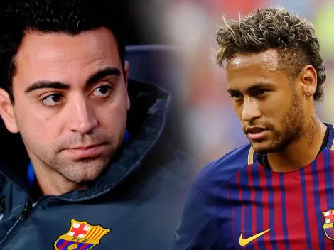 Xavi le cierra la puerta a Neymar en el Barcelona: “lo quiero mucho, pero no está en la planificación”