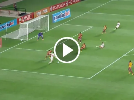 VIDEO | El golazo al ángulo de Calleri en la Copa Sudamericana