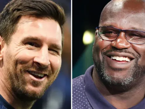 ¿Le cumplirá el sueño? Shaquille O'Neal no pudo ocultar su amor por Messi y ahora podrían verse cara a cara