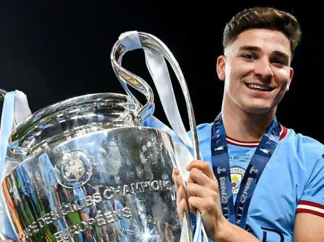 "Crecí mucho como jugador y como persona": Así declaró Julián Álvarez tras salir campeón de Champions