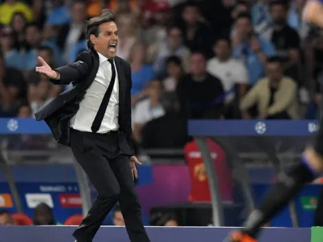Minuto de furia: la pelea entre Simone Inzaghi y su ayudante en plena final de Champions