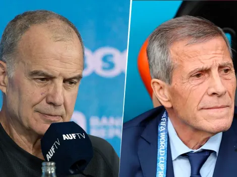 Debut de Marcelo Bielsa: cómo le fue al Maestro Tabárez en su primer partido con Uruguay