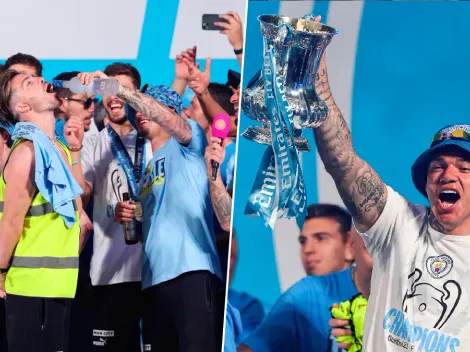 "Vomitó en el bolso de la mamá de Grealish": la revelación de Ederson sobre los festejos