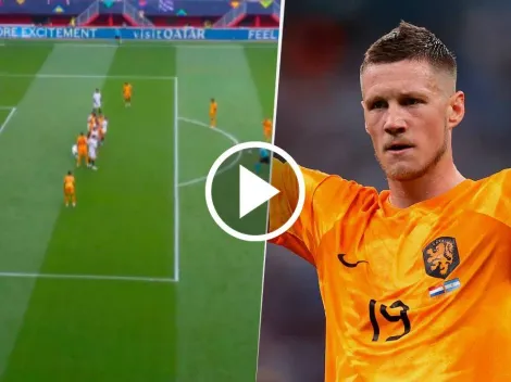 Era un calco: Weghorst marcó vs. Italia un gol muy parecido al que le anotó a Argentina