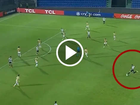 VIDEO | La impresionante atajada de Éverson ante Libertad