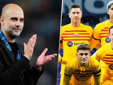 Pep Guardiola prepara golpe al Barcelona: Manchester City ofrecería más de 100 millones por una figura