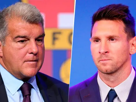 Laporta le terminó dando la razón a Messi por la situación del Barcelona