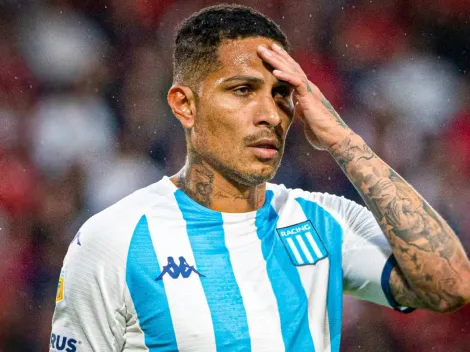 Paolo Guerrero muy lejos de continuar en Racing Club de Argentina