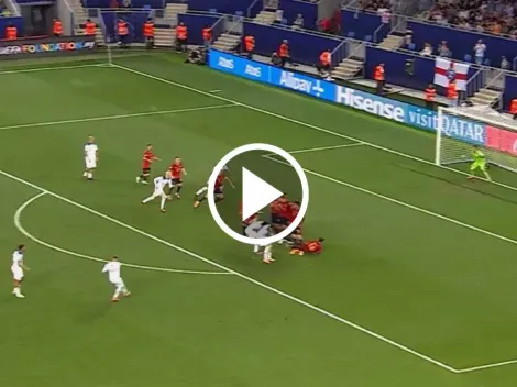 La polémica fortuna de Inglaterra en su gol vs. España por la Euro