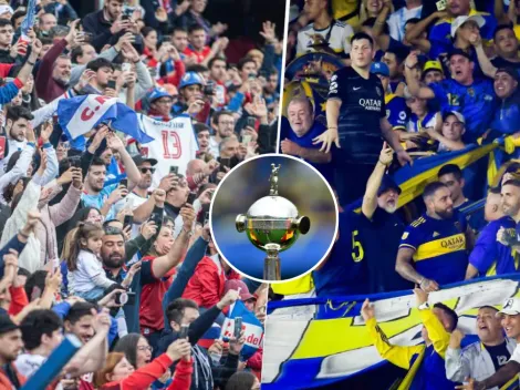 Nacional calentó la previa de los Octavos de la Libertadores con cantos contra Boca