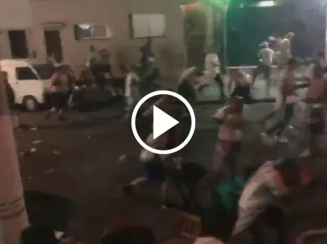 Graves incidentes: Enfrentamiento entre las hinchadas de Palmeiras y Flamengo