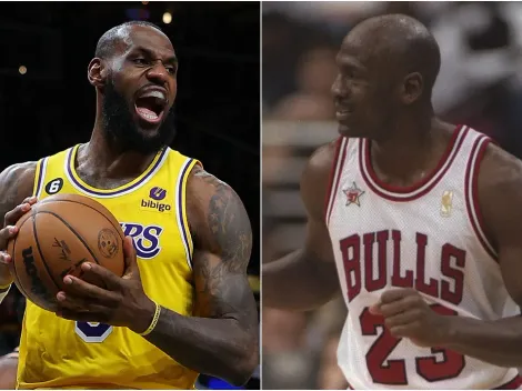 Mensaje para Jordan: LeBron publicó quién es el GOAT de la NBA
