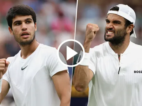 Carlos Alcaraz vs. Matteo Berrettini EN VIVO por Wimbledon 2023: hora, TV y streaming online