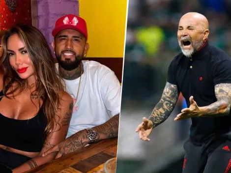 Sonia Isaza, mujer de Vidal, destrozó a Sampaoli