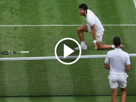 Wimbledon multó a Djokovic por repudiable acción contra Alcaraz