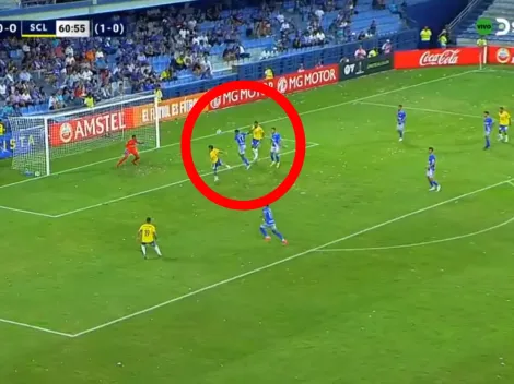 Alejandro Hohberg se comió un gol abajo del arco